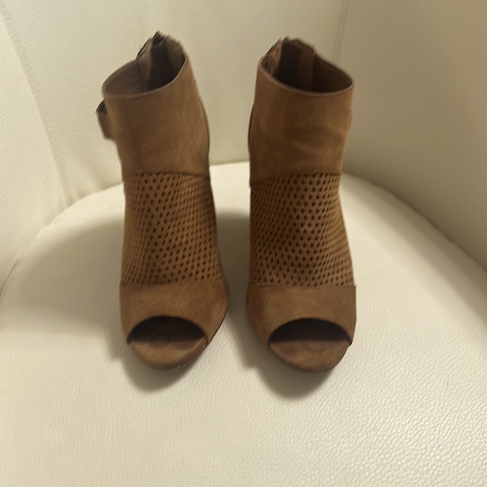 Dolce Vita ankle boots with open toes